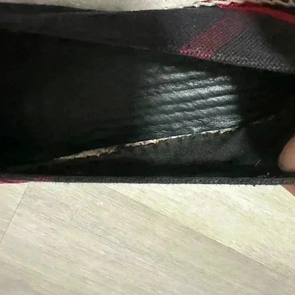 Burberry Navy Blue Nova Canvas Espadrille Flats Size 40.1/2 - Picture 9 of 12